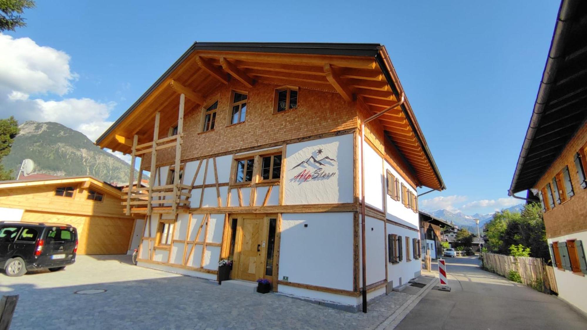 Alpstern Ferienwohnung Oberstdorf Eksteriør billede